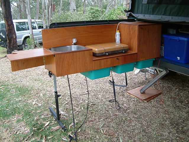 camper trailer kitchen