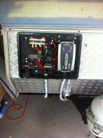 paul and nicky's jayco finch camper trailer rebuild 120 volt outlet diagram 